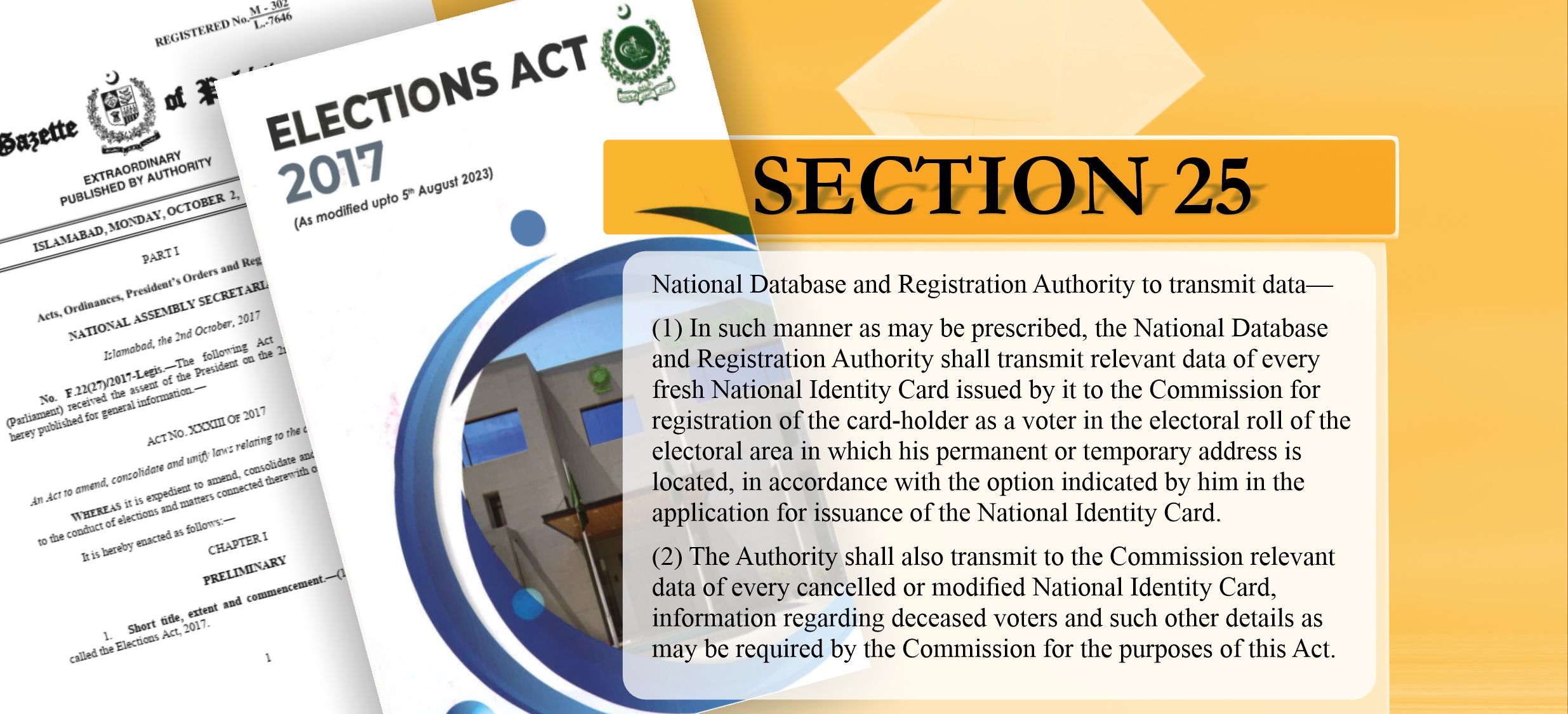 5. NADRA Bound to Regularly Transmit NIC Data to ECP LL SS 1900