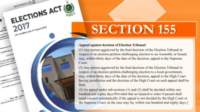 How Election Petitions End: One Appeal, One Court, 30 Days
