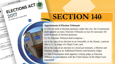 How Election Tribunals are Appointed?